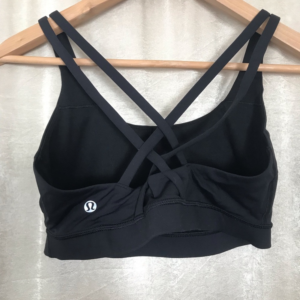 Lululemon Energy Bra - Black - 6